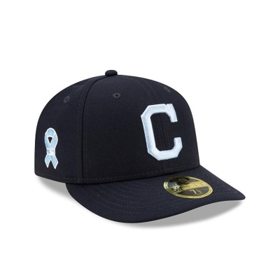 Cleveland Indians Gorra | New Era MLB Father's Day Low Profile 59fifty Fitted Cap Mexico - Azules